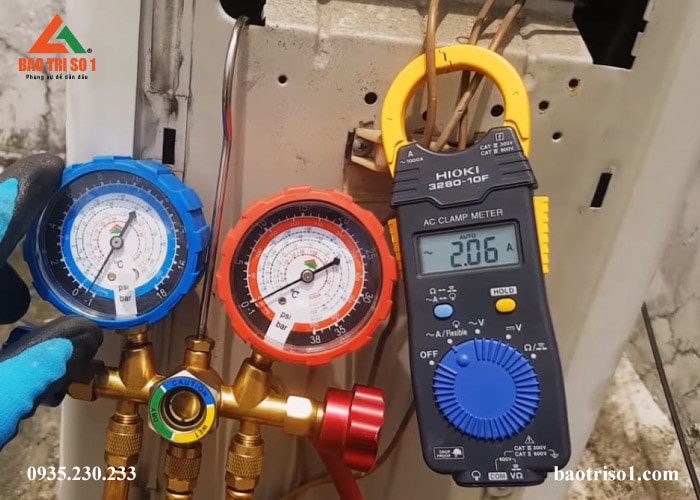 Dụng cụ nạp gas và đo gas chuyên nghiệp
