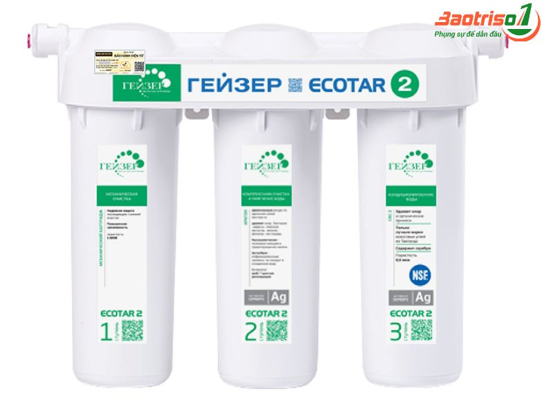 Baotriso1 hướng dẫn thay lõi lọc nước Geyser tại nhà chuẩn kỹ thuật