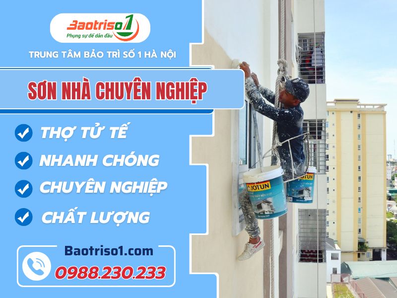 Sơn Nhà Hà Nội Giá Rẻ