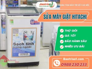 Sửa máy giặt Hitachi