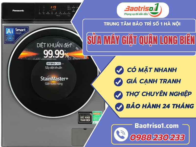 Sửa máy giặt quận Long Biên - Baotriso1