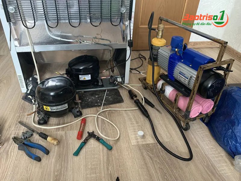 Dịch vụ sửa chữa tủ lạnh Sharp tất cả các lỗi thường gặp