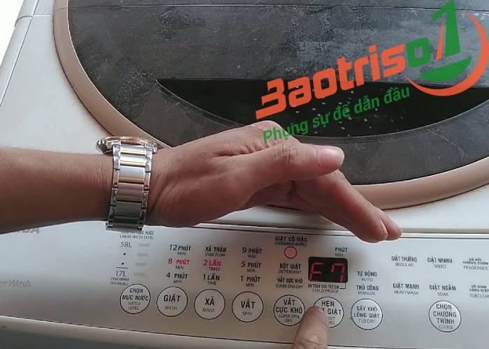 Kỹ thuật viên sửa máy giặt Toshiba chia sẻ các lỗi thường gặp