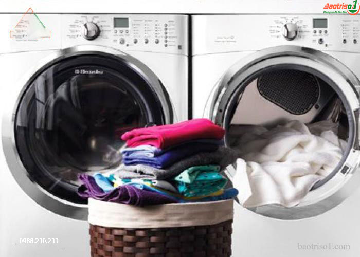 sửa Máy giặt bị quá tải khiến máy giặt không giặt sạch được quần áo