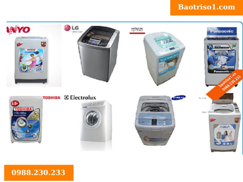 Nhận sửa chữa máy giặt Hoàng Mai hầu hết các hãng 