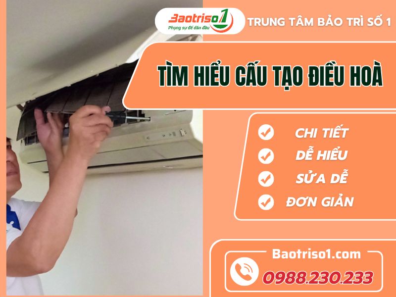 Tìm hiểu cấu tạo của điều hòa