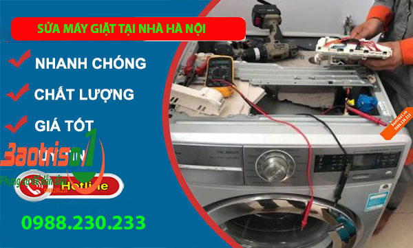 Dịch vụ sửa máy giặt tại quận Hoàng Mai của Bảo trì số 1