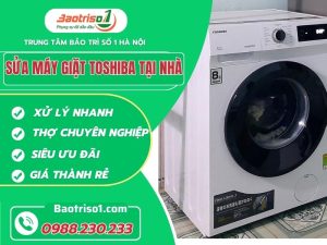 Sửa máy giặt Toshiba tại nhà