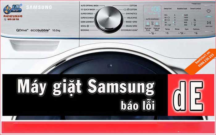 Máy giặt Samsung lồng giặt không quay, kỹ thuật bảo trì đang tháo ra để kiểm tra nguyên nhân
