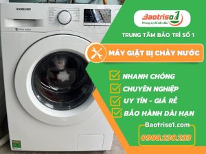 Máy Giặt Bị Chảy Nước