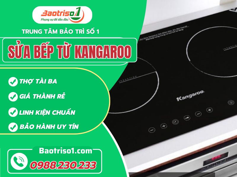 Địa chỉ sửa bếp từ Kangaroo uy tín, thợ giỏi, gọi là có ngay