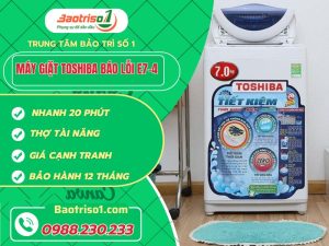 Máy Giặt Toshiba Báo Lỗi E7 4