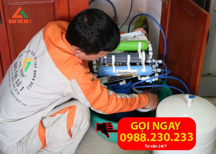 Nguyên nhân, cách sửa máy lọc nước kêu tạch tạch đơn giản