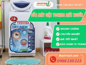 Sửa Máy Giặt Toshiba Mất Nguồn (2)