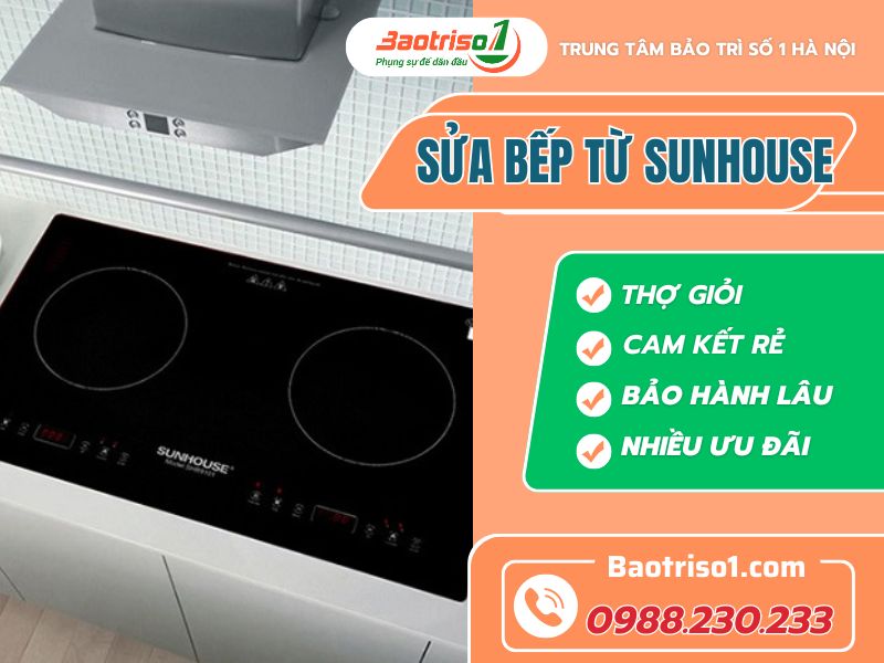 Dịch vụ sửa bếp từ Sunhouse -Baotriso1