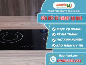 Sửa Bếp Từ Sharp Tại Nhà Baotriso1