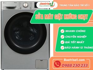 Sửa Máy Giặt Không Chạy