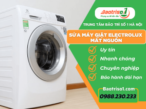 Sửa Máy Giặt Electrolux Mất Nguồn