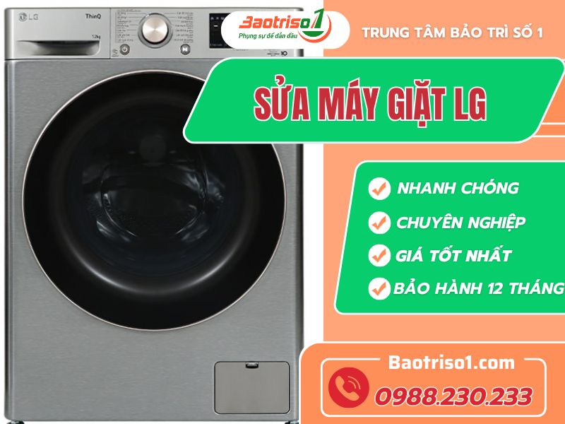 Địa chỉ sửa máy giặt LG tại nhà Hà Nội uy tín, giá ưu đãi