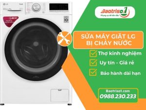 Sửa máy giặt LG bị chảy nước