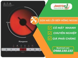 sửa mã lỗi bếp hồng ngoại