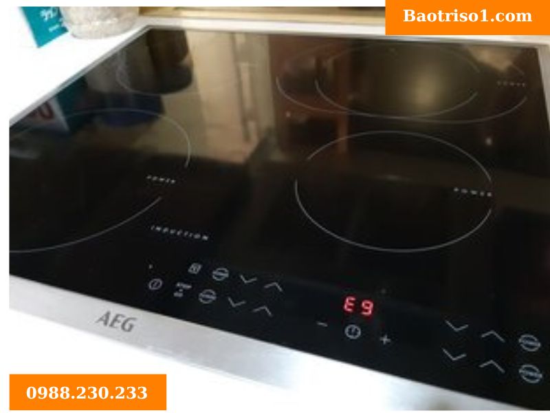 Lỗi E9 bếp từ Electrolux là gì? Dấu hiệu nhận biết