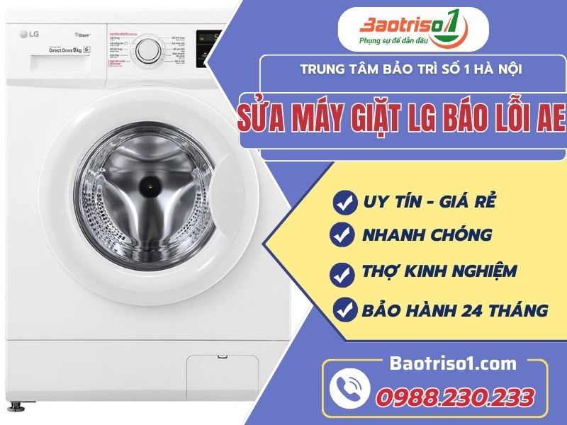 Sửa Máy Giặt Lg Báo Lỗi Ae