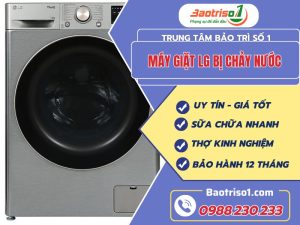 Máy Giặt Lg Bị Chảy Nước