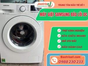 Máy Giặt Samsung Báo Lỗi Dc