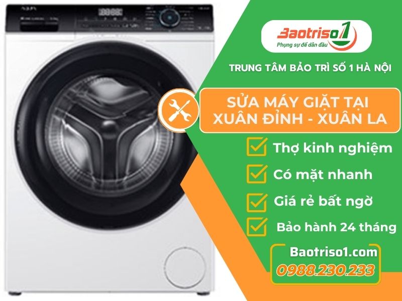Thợ sửa máy giặt tại Xuân Đỉnh - Xuân La tay nghề giỏi