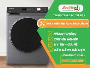 Máy Giặt Hitachi Báo Lỗi F9