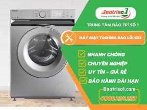 Máy Giặt Toshiba Báo Lỗi E23