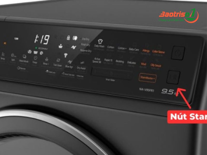 Sửa chữa máy giặt Panasonic mất nguồn trên các dòng máy