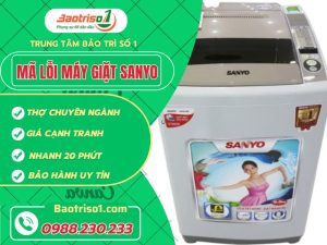 Mã Lỗi Máy Giặt Sanyo