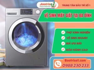 Vệ Sinh Máy Giặt Tại Ba Đình