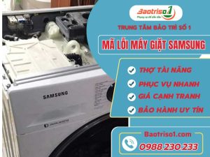 Mã Lỗi Máy Giặt Samsung