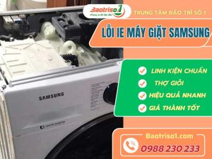Lỗi Ie Máy Giặt Samsung