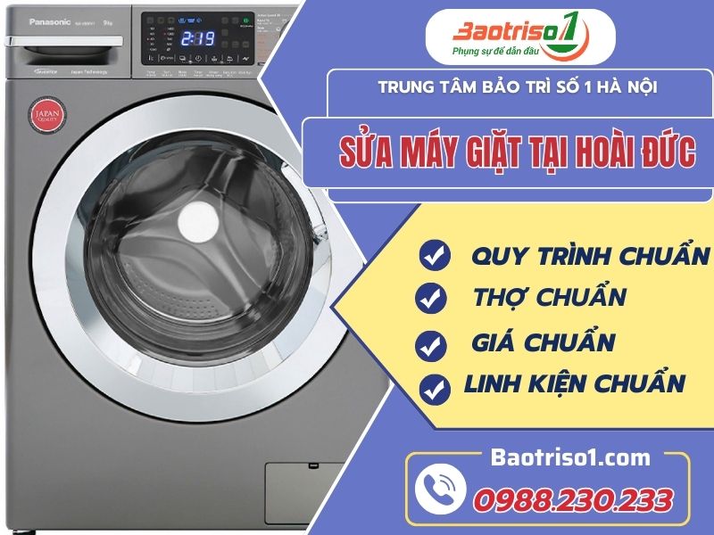 Thợ sửa máy giặt tại Hoài Đức uy tín 