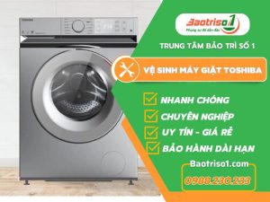 Vệ Sinh Máy Giặt Toshiba