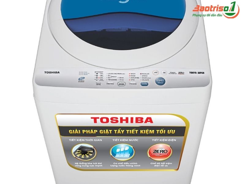 Baotriso1 cam kết vệ sinh máy giặt Toshiba tại nhà hiệu quả