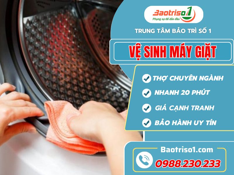 Địa chỉ vệ sinh máy giặt tại nhà Hà Nội nhanh - sạch - giá rẻ nhất