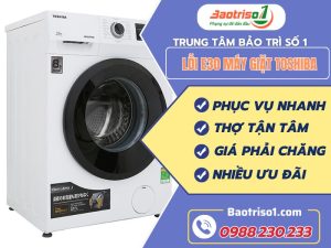 Lỗi E30 Máy Giặt Toshiba