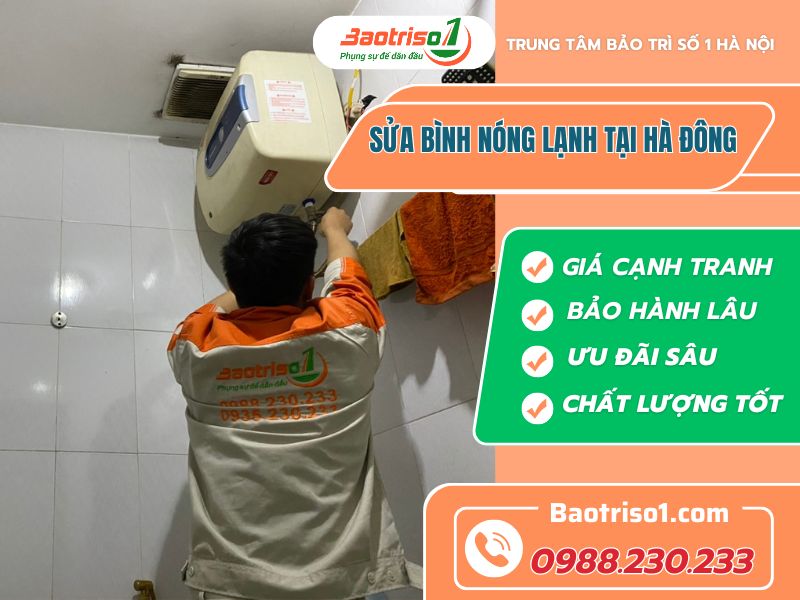 Sửa Bình Nóng Lạnh Tại Hà Đông Baotriso1