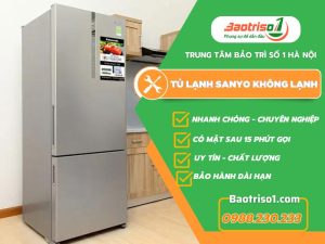 Tủ Lạnh Sanyo Không Lạnh Baotriso1