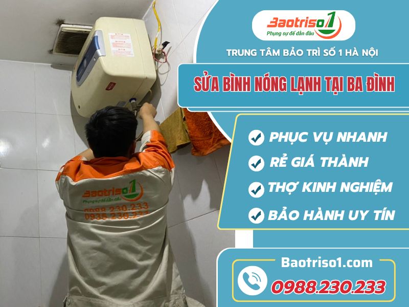 Sửa Bình Nóng Lạnh Tại Ba Đình Baotriso1