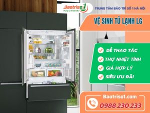 Vệ Sinh Tủ Lạnh Lg Baotriso1