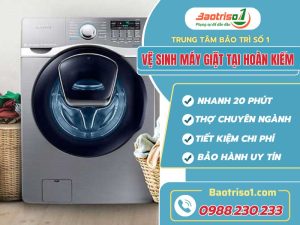 Vệ Sinh Máy Giặt Tại Hoàn Kiếm