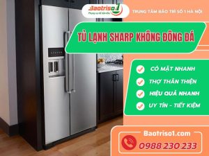 Tủ Lạnh Sharp Không đông đá Baotriso1