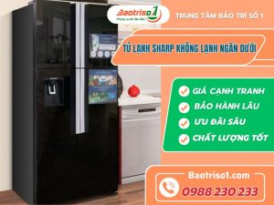 Tủ Lạnh Sharp Không Lạnh Ngăn Dưới Baotriso1