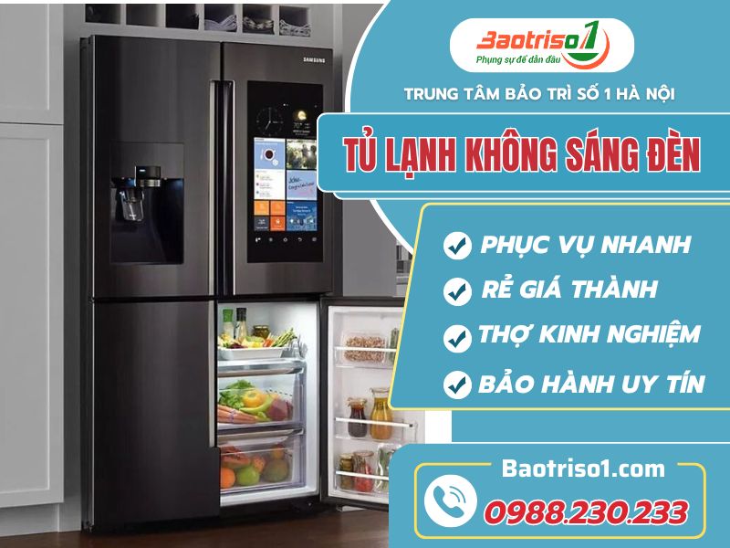 Tủ Lạnh Không Sáng đèn Baotriso1